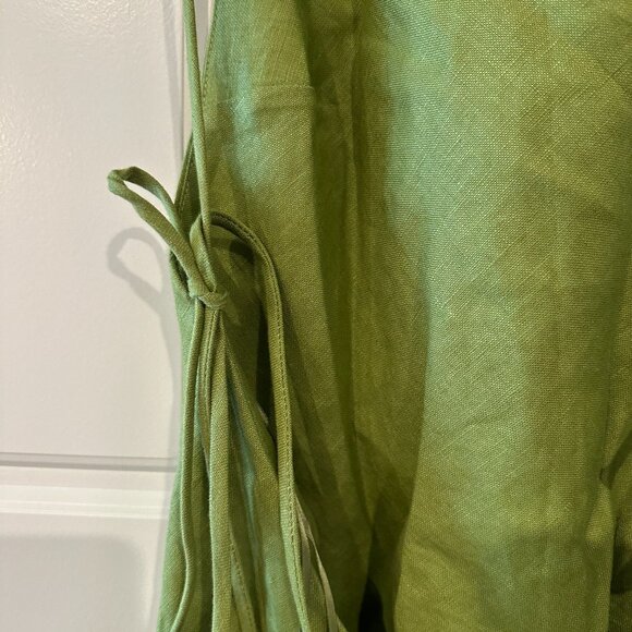Reformation Green Backless Dress - Picture 7 of 10